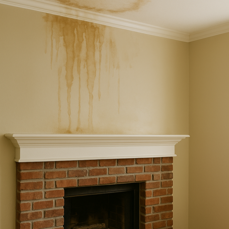 chimney leak